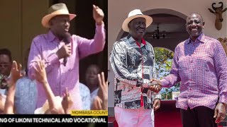 ''MIMI NA RAILA ODINGA TUKO TAYARI KUFANYA KAZI,'' KALONZO \u0026 GACHAGUA SHOCKED AS PRESIDENT RUTO SAYS