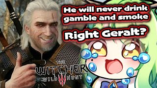 Fauna want Geralt to be 100% Seiso but... | THE WITCHER 3 『Hololive』