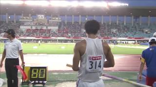 男子棒高跳　決勝5位　第100回日本陸上競技選手権大会