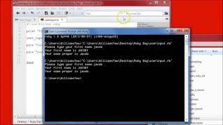 Ruby Programming 8 gets chomp Method