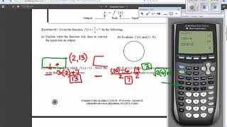 Alg CC Unit 1.1 Function Notation