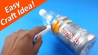 What Can you Make from an Empty Cold Drink Plastic Bottle? Best Out of Waste Craft Idea | StylEnrich