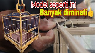 Terbaru‼️ Sangkar Cungkok Bambu paling Laris Dipasaran👌