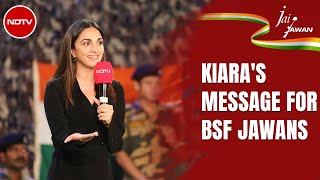 Kiara Advani's Big Praise For Women Jawans Of BSF