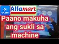 How to claim change in gcash machine of alfamart || Paano makuha ang sukli sa gcash machine#cashout