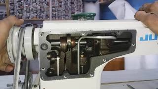 How to reduce the loosening of the main shaft of a juki DDL 8700sewing machine