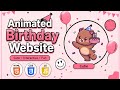 Build an Animated Birthday Website with HTML, CSS & JavaScript | ASMR Coding