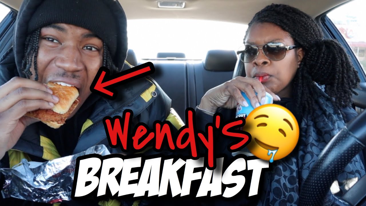 TRYING WENDY'S NEW BREAKFAST WITH MY MOM || The Jon Family Vlogs # ...