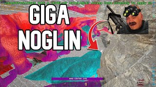 MEAT RUN THEM WITH A GIGA NOGLIN ??! 😐  | UNLUCKY | Ark Official PvP  🍭