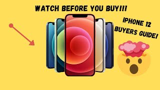 IPHONE 12 BUYER'S GUIDE | Do Not Make A Mistake! Watch Before You Buy (2020)