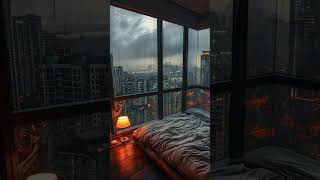 Which bedroom would you choose???#aesthetic #asmr #bedroom #relax #home #cosyhome  #rain