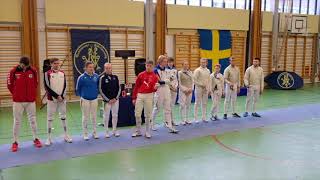 JSM 2018 Finalisternas inmarsch och presentation