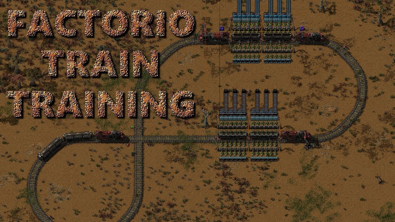 Factorio Train Training Youtube