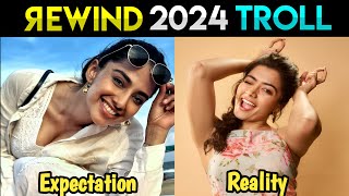 REWIND 2024 | Glimpse of 2024 Troll | Expectation Vs Reality Troll | #Rewind2024 Mashup Meme Troll