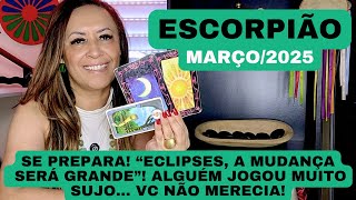 ESCORPIÃO ♏️ Se Prepara! “Eclipses, A Mudança Será Grande”! Alguém Jogou Muito Sujo…Vc Não Merecia!