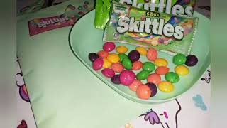 Unboxing Skittles!😱 Blind Bag Surprise!💚🍬#asmr #viralvideo