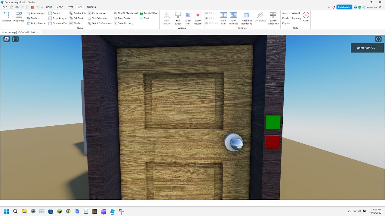 (Roblox Studio) How To Create Sliding Doors. Part 3 - YouTube