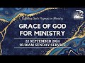 Grace of God for Ministry