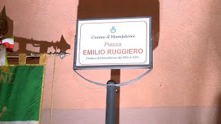 Montefalcione, la piazza del Comune intitolata a Emilio Ruggiero