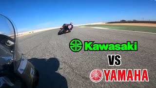 ZX10R vs R1 FIGHT I Extreme riding I Circuito de Cartagena