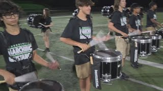 Strongsville High School percussion line: Friday Football Fever on WKYC