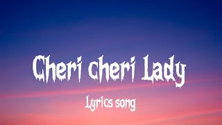 Cheri Cheri lady song Lyrics Video in English || English song || trending video song #viral #music