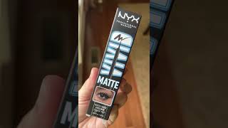 Nyx Professional Makeup Vivid Matte Liquid Eyeliner #shorts #explore #nyx #eyeliner #beauty