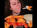 KING CRAB SEAFOOD BOIL MUKBANG | CHEESE ALFREDO SAUCE | SEAFOOD MUKBANG | ASMR EATING | ASMR FOOD