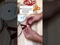 how to tie ribbon into a perfect bow for crafts. christmascrafts crafts diychristmas