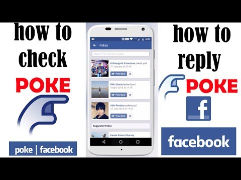 How to Check and Reply POKE in Facebook App, POKE Back.. How to Check and Reply POKE in Facebook App, POKE Back..