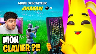 J'ai TROLL JINSKOW en plein tournage avec un clavier bluetooth 😂