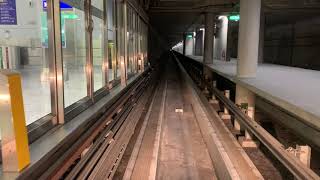 香港國際機場旅客捷運系統 無人駕駛列車 行車片段