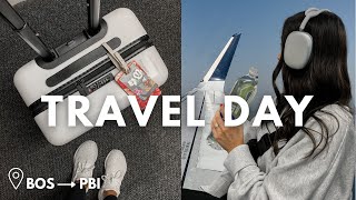 TRAVEL DAY VLOG - flying to Florida, dinner in the airport, snacks, AirPods Max review \u0026 more! ✈️✨