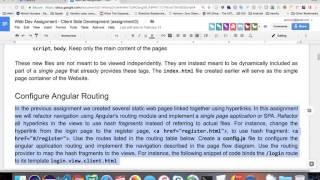3.1 assignment 3 overview - undergrad webdev summer 1 2017