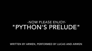 Musical Composition, by Python