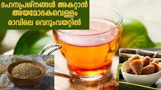 Ajwain Water For Indigestion | നല്ല ദഹനത്തിന് അയമോദകവെള്ളം | Samayam Malayalam