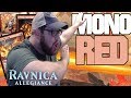 BUDGET 6 RARES MONO RED🔥- MTGA Ravnica Allegiance Standard