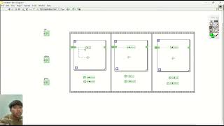 Simple traffic light using Labview