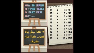 How to learn \