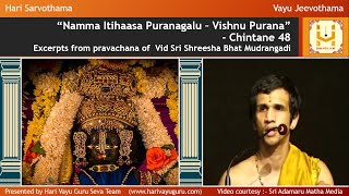 “Namma Itihaasa Puranagalu – Vishnu Purana” – Chintane 48