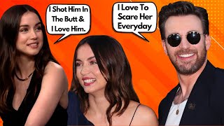 Chris Evans and Ana De Armas Flirty Exchange: What Did They Say?