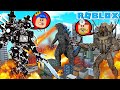 GILA!!! TRI TITAN UPGRADE VS GODZILLA VS SKIBIDI TOILET EMPEROR DI ROBLOX!!