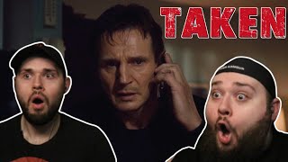 TAKEN (2008) TWIN BROTHERS FIRST TIME WATCHING MOVIE REACTION!