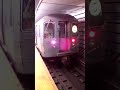 96th Street Bound R68A Q train entering and leaving 86th Street