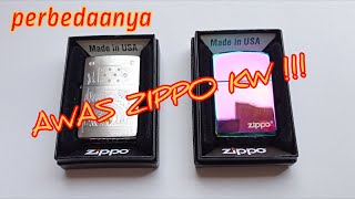 Zippo ASLI dan KW perbedaan