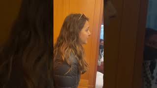 Israeli student speaking against hatred at a pro-Hamas event at Columbia's School of Social Work