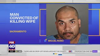 Man convicted of killing wife at Sacramento gas station