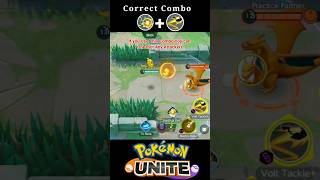 Pikachu Correct Combo Tutorial ✅|| Pokemon unite