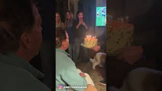 Nick Saban’s daughter Kristen shares video of family singing 'Happy Birthday' to him 🎂 #rolltide