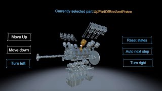 Automobile Engine Assembly Simulation - Virtual Reality